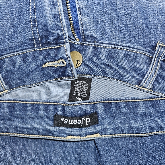 d. jeans Women's Blue Ankle & Cropped Jeans - Picture 3 of 4